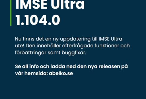 Ny Release IMSE Ultra 1.104.0