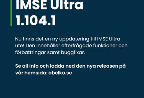 Ny Release IMSE Ultra 1.104.1